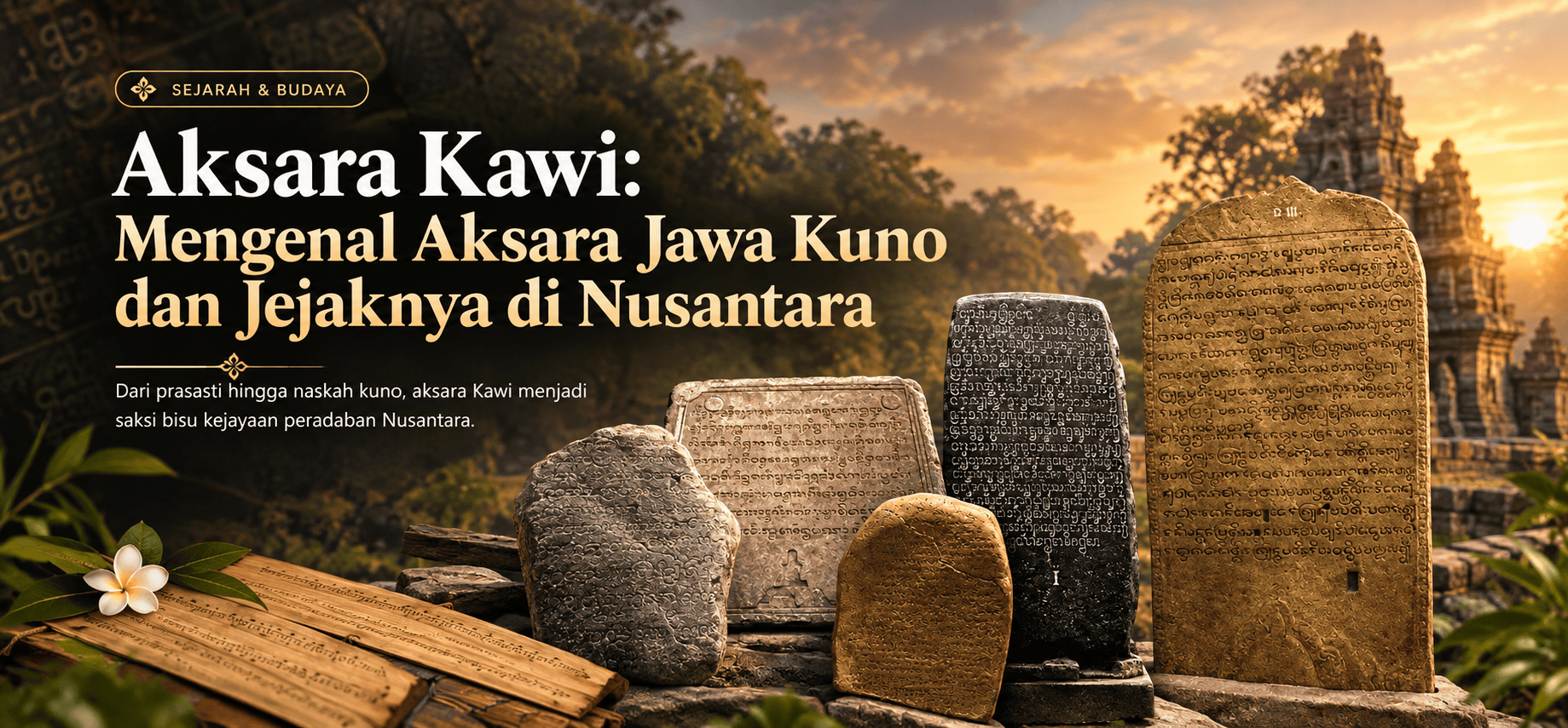 Aksara Kawi: Mengenal Aksara Jawa Kuno dan Jejaknya di Nusantara